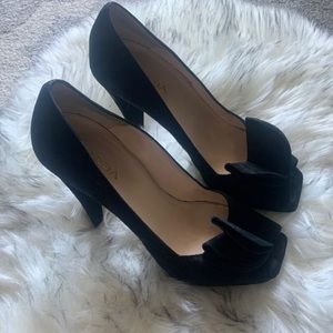 Prada Suede Heels